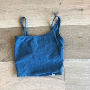 Blue Inspire Tank from Five Dance Wear
